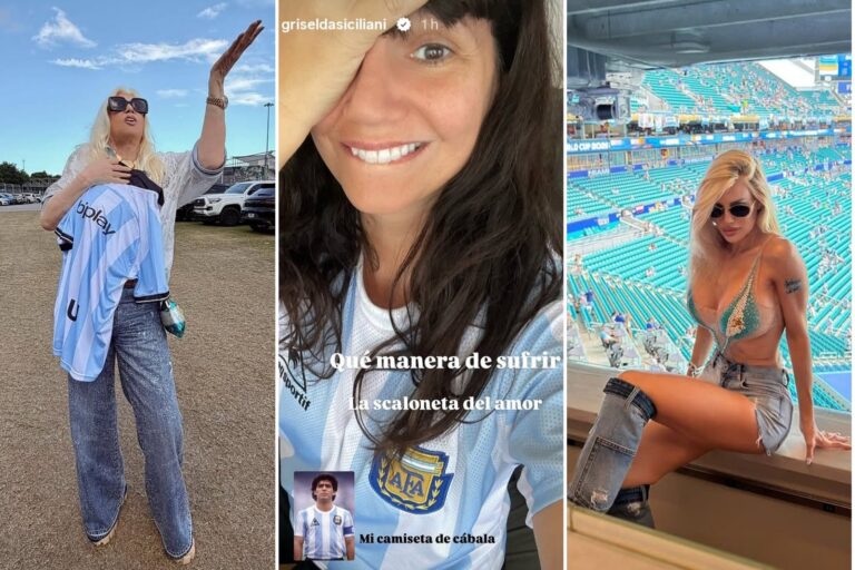 Famosos argentinos festejan en redes sociales el triunfo de la selección ante Cabo Verde