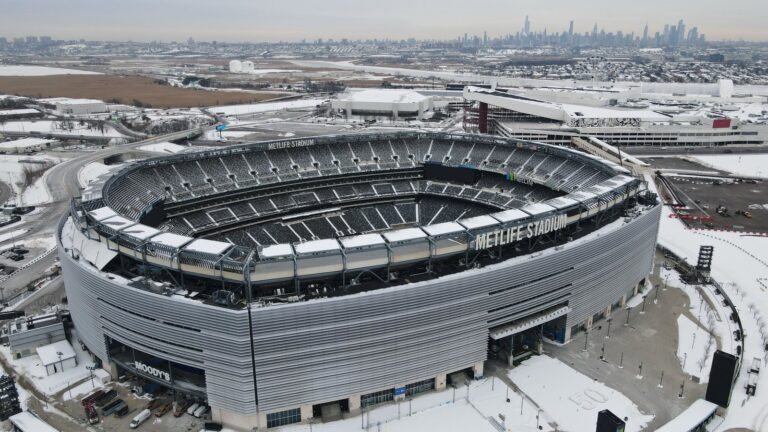Estadio MetLife Stadium en Nueva Jersey, sede de la final del Mundial 2026