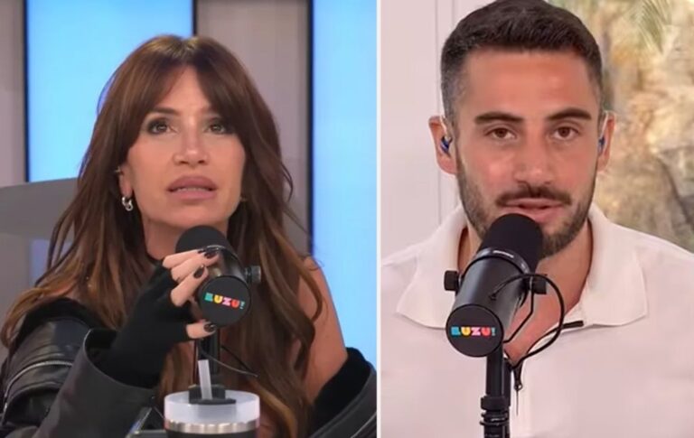 Florencia Peña en una entrevista televisiva