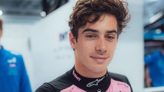 Franco Colapinto en el circuito de Budapest durante el test de Pirelli