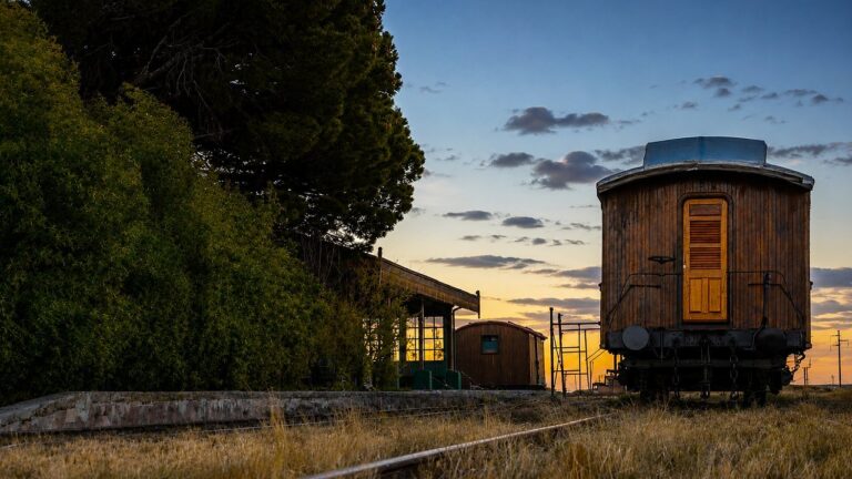 Relevamiento técnico en el ramal ferroviario Puerto Deseado-Las Heras, Santa Cruz