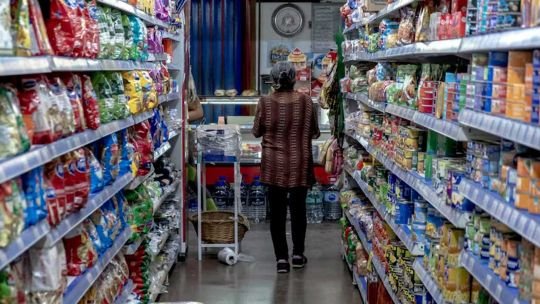 Gráfico de inflación mensual en Argentina
