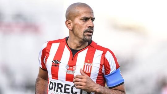 Juan Sebastián Verón durante un partido de Estudiantes de La Plata