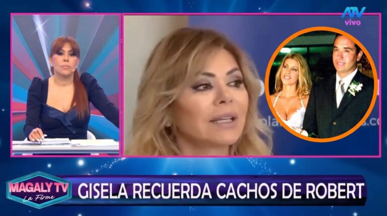 Magaly Medina y Gisela Valcárcel en televisión