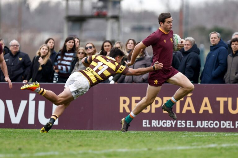 Partido de rugby entre Newman y Belgrano Athletic en Benavídez