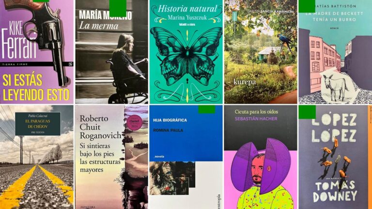 Portadas de las 10 novelas seleccionadas para la lista larga del Premio Fundación Medifé Filba 2026