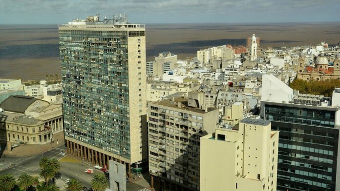 Mapa del clima de Montevideo