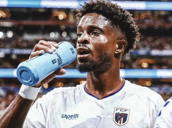 Diney Borges, defensor de Cabo Verde, durante un partido del Mundial 2026