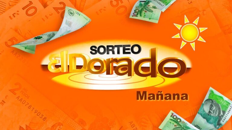 Boleto de la lotería El Dorado Mañana