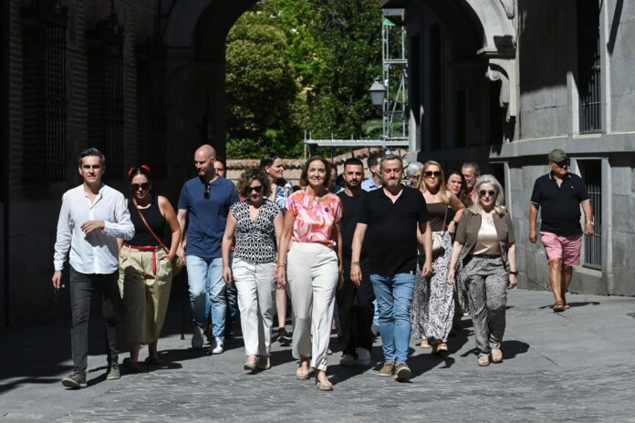 reyes-maroto-inicia-recogida-de-avales-para-las-primarias-del-psoe-en-madrid Reyes Maroto en un video difundido en redes sociales pidiendo avales para las primarias del PSOE en Madrid