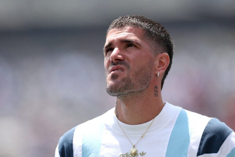 Rodrigo De Paul con la camiseta de la selección argentina