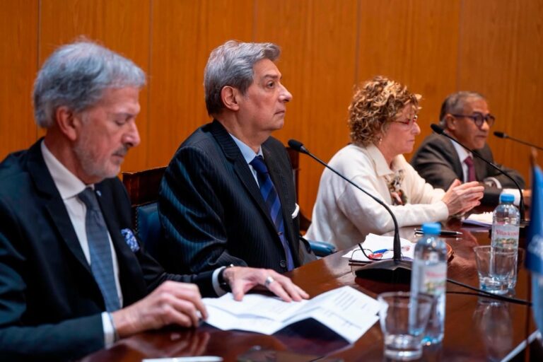 Horacio Rosatti habla en jornada sobre antisemitismo en la Facultad de Derecho de la UBA