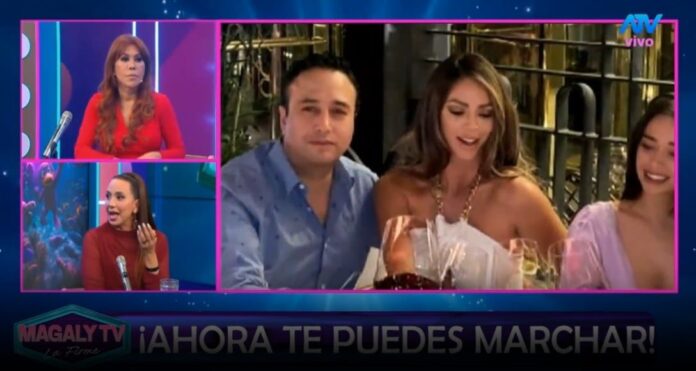 Sheyla Rojas y Sir Winston