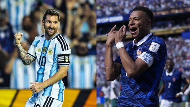 Kylian Mbappé celebra un gol en el Mundial 2026