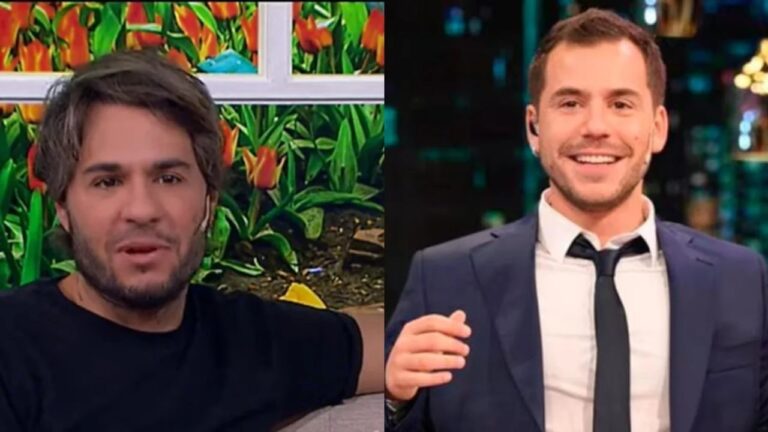 Tomás Dente durante su programa radial