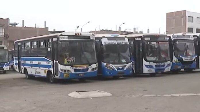 Unidad de transporte Translima en Carabayllo