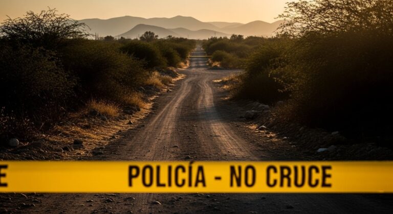 Calle de terracería en la colonia Loma del Zapatero, Iguala, Guerrero, lugar del crimen