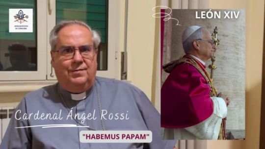 Cardenal Ángel Rossi en declaraciones sobre la visita del papa León XIV a Córdoba