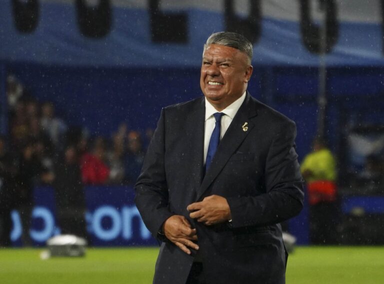 Claudio Tapia, presidente de la AFA