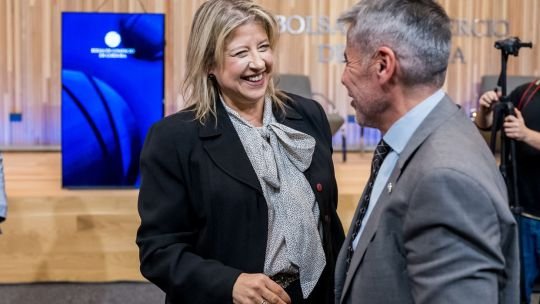 Reunión entre el presidente Javier Milei y el gobernador Rogelio Frigerio en Paraná