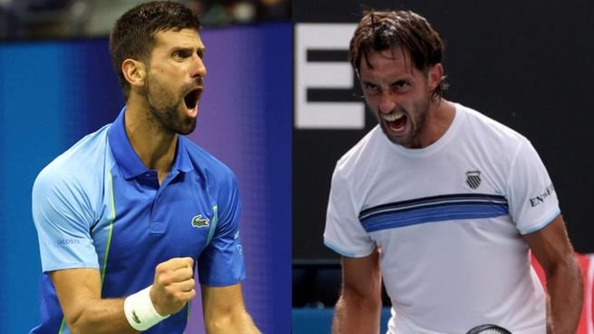 Novak Djokovic en el Masters 1000 de Cincinnati