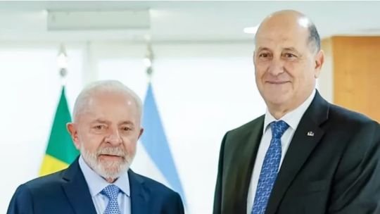 Daniel Raimondi, embajador argentino en Brasil, en el Palacio San Martín
