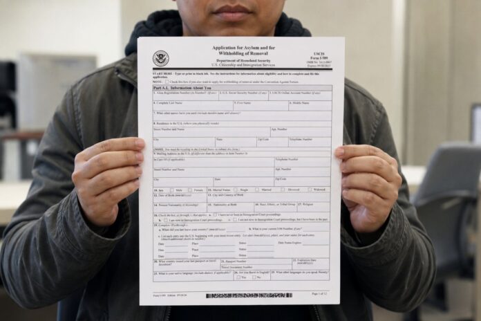 Formulario I-589 de asilo en Estados Unidos
