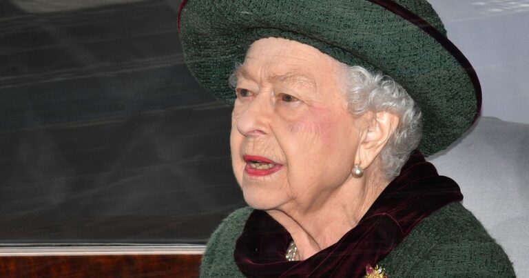 Retrato de la reina Isabel II