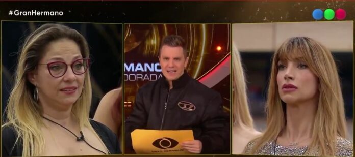 gran-hermano-tamara-paganini-eliminada Tamara Paganini durante la gala de eliminación de Gran Hermano