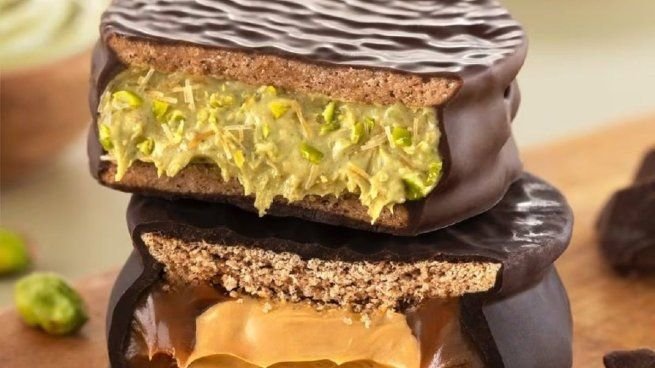 Productos de Havanna sobre una mesa