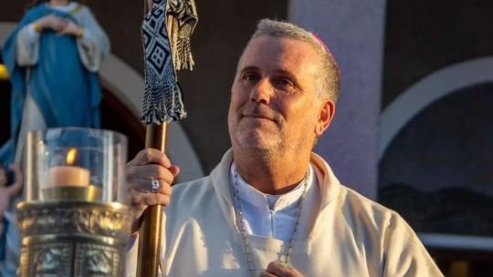 Monseñor Roberto Pío Álvarez, obispo de Rawson
