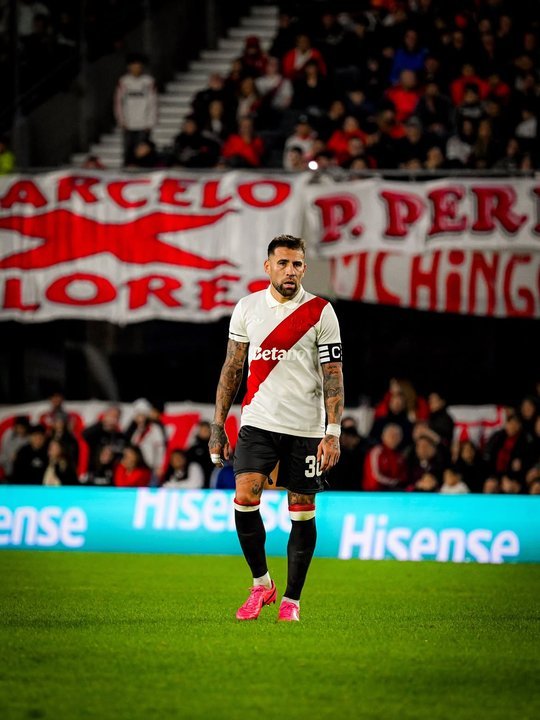 Nicolás Otamendi, capitán de River Plate, en declaraciones