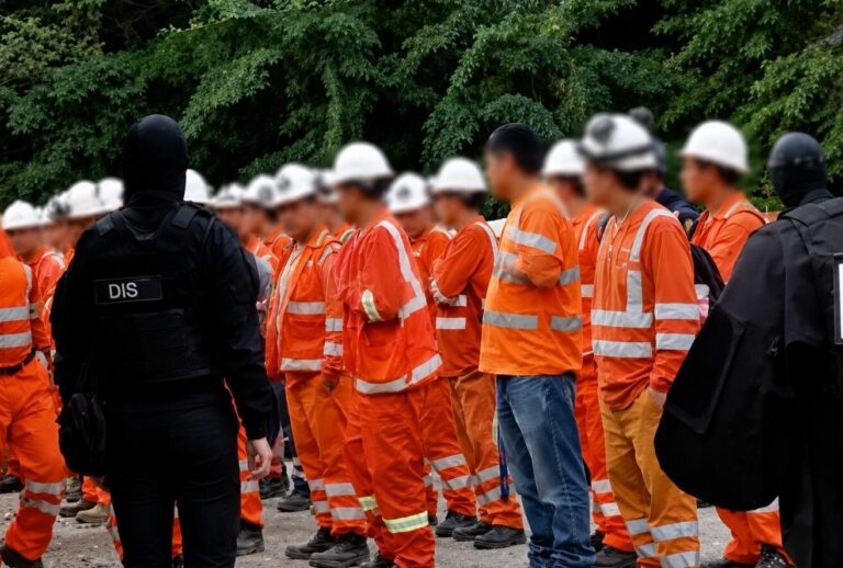 Operativo en mina de oro en Costa Rica