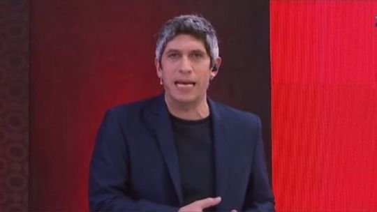 Pablo Caruso durante el programa QR!