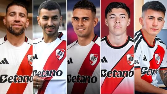 Escudo de River Plate en la lista de buena fe de la Copa Sudamericana