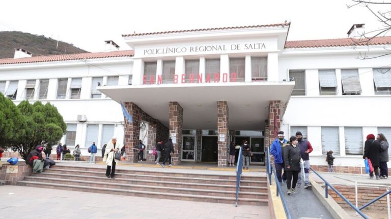 Hospital público en Salta