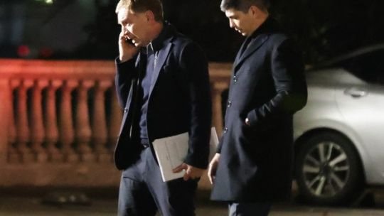 Diego Santilli en una reunión con gobernadores del Norte Grande