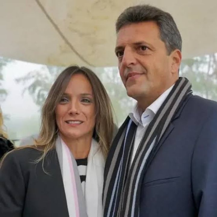 Sergio Massa y Malena Galmarini en Barbados