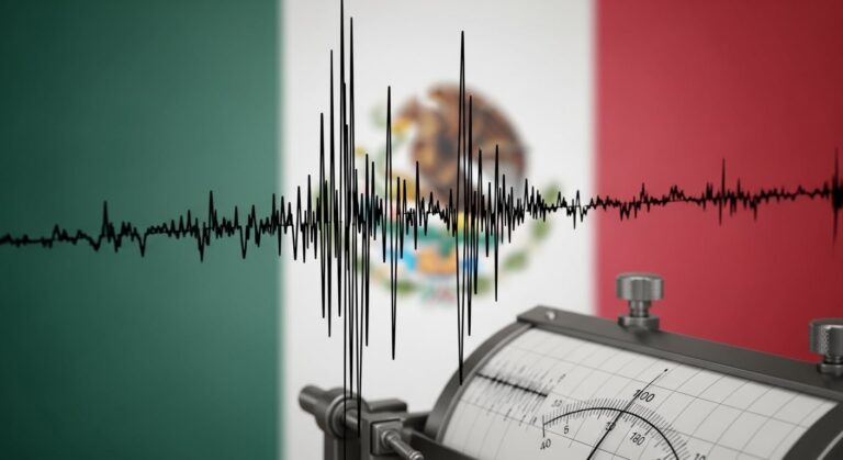 Mapa de placas tectónicas en México