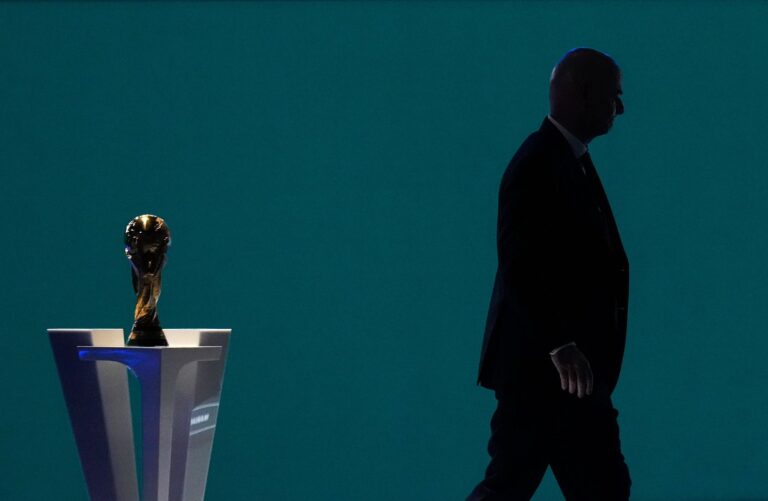 Gianni Infantino en un evento de la FIFA