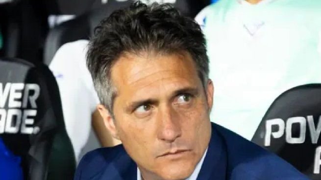 Milton Giménez, delantero de Boca Juniors, durante un partido