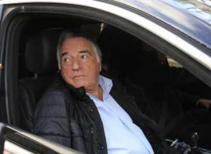 Luis Barrionuevo durante una entrevista