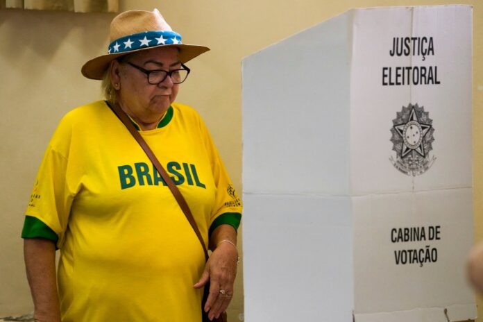 Urna electrónica utilizada en las elecciones de Brasil