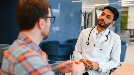 escala-salarial-hospitales-nacionales-sueldos-por-categoria-septiembre-2026 Profesionales de la salud en un hospital nacional, con guardapolvos y estetoscopios, durante una jornada laboral