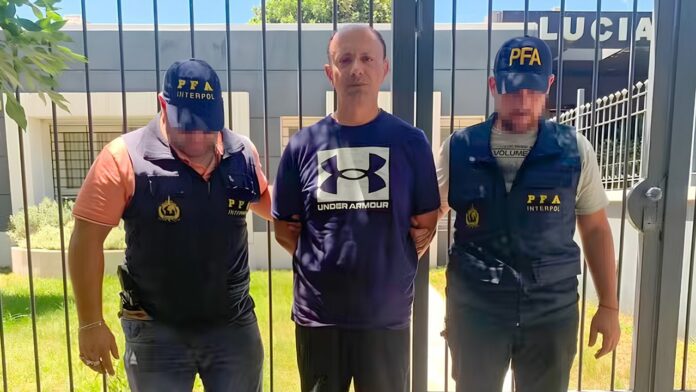 Operativo de extradición de Diego Dirisio en Córdoba