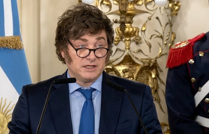 Javier Milei, presidente de Argentina