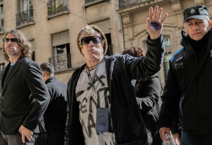 Cristian 'Pity' Álvarez, cantante de rock