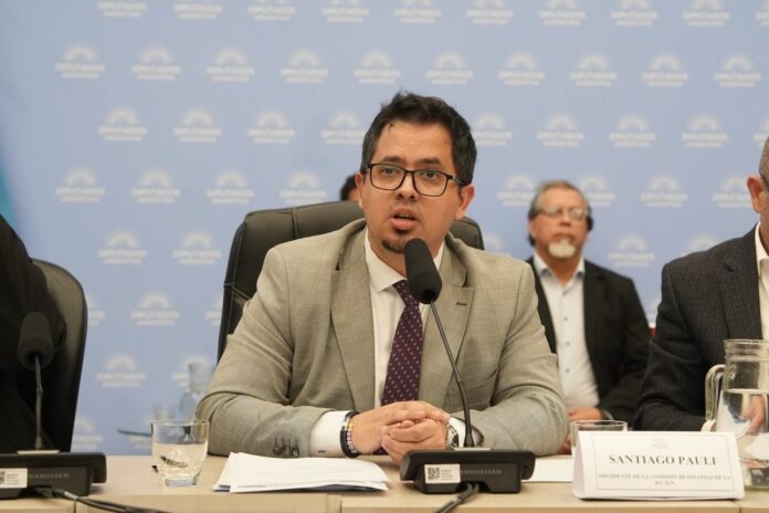Sesión en la Cámara de Diputados de Argentina
