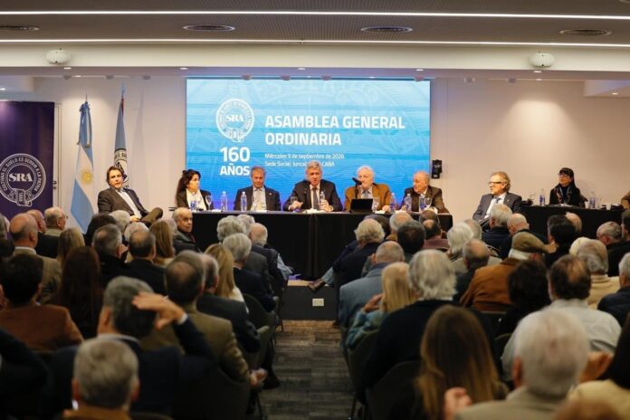 Nicolás Pino, presidente reelecto de la Sociedad Rural Argentina