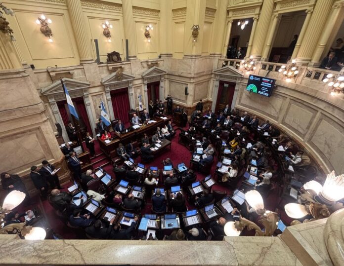 Fachada del Congreso de la Nación Argentina